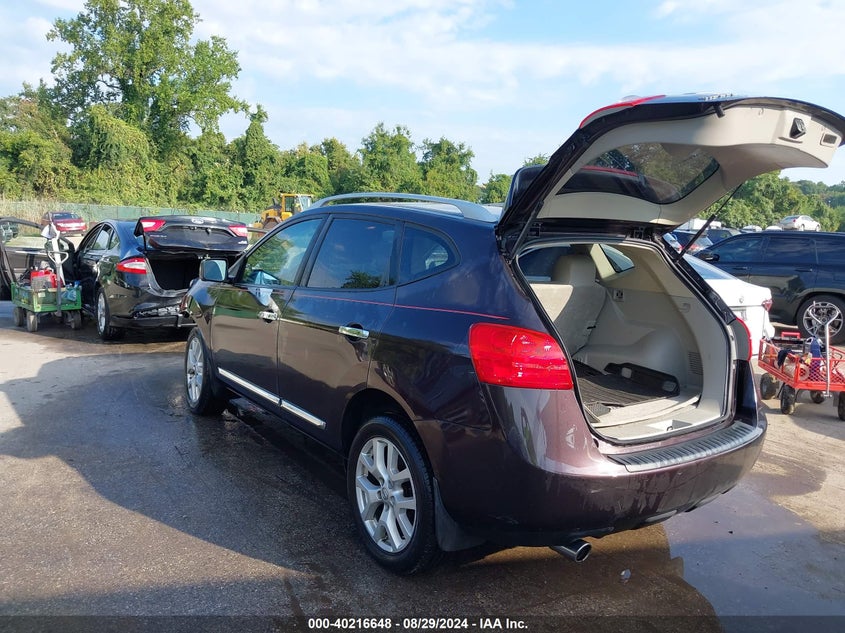 2013 NISSAN ROGUE SV W/SL PKG - JN8AS5MV3DW622617