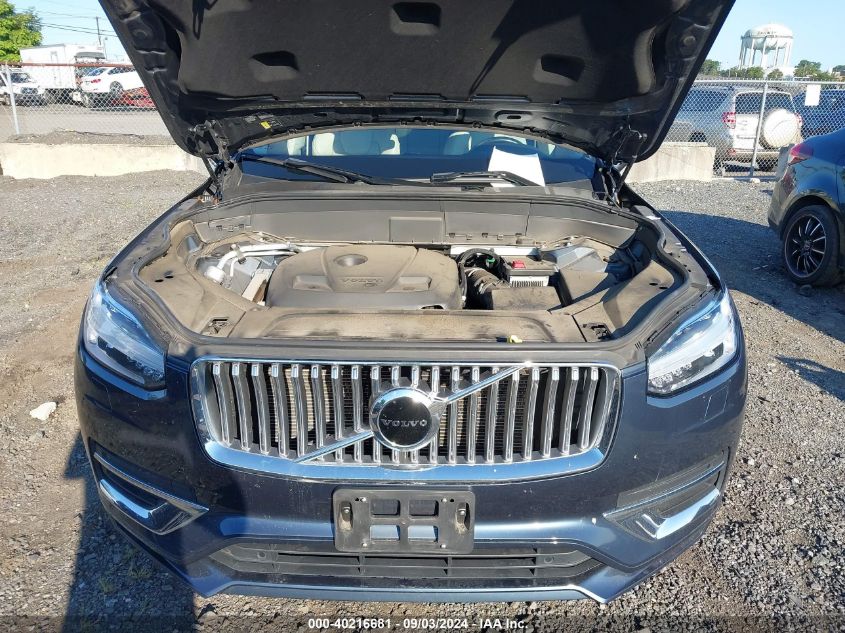 2021 Volvo Xc90 T6 Inscription 7 Passenger VIN: YV4A22PL5M1682087 Lot: 40216681