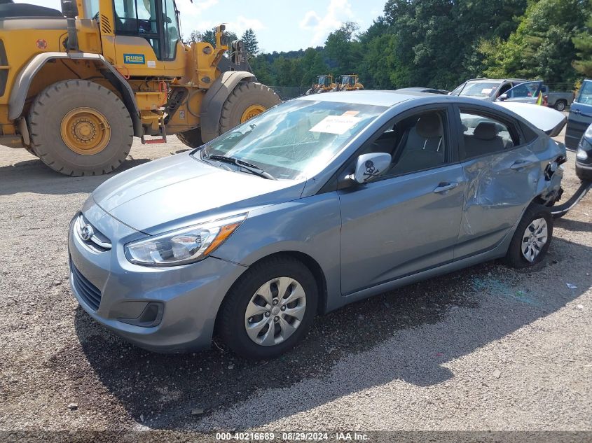 KMHCT4AEXHU354744 2017 HYUNDAI ACCENT - Image 2