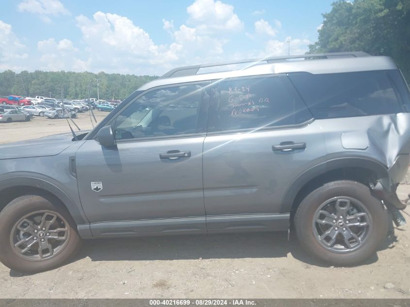 2024 Ford Bronco Sport Big Bend VIN: 3FMCR9B60RRE10217 Lot: 40216699