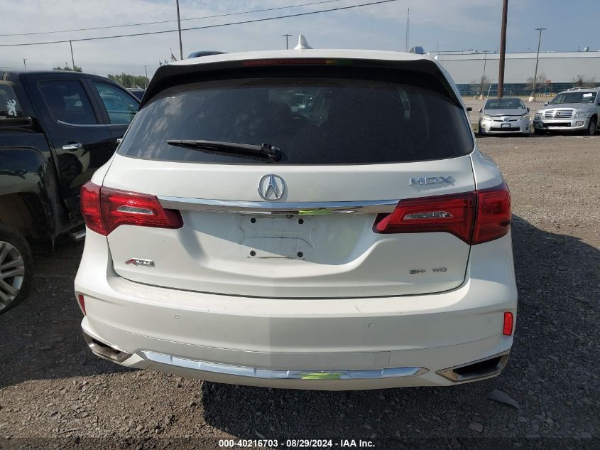 5J8YD4H89KL004088 2019 Acura Mdx Advance Pkg