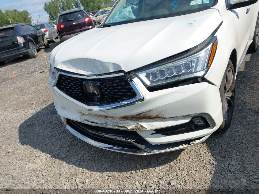 5J8YD4H89KL004088 2019 Acura Mdx Advance Pkg