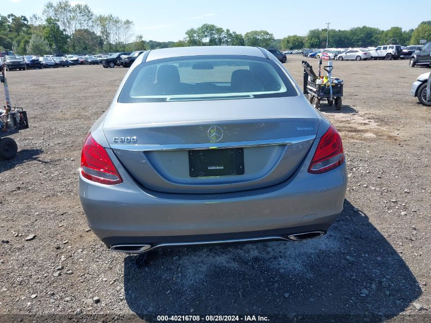 2015 Mercedes-Benz C 300 Luxury/Sport VIN: 55SWF4JB3FU074909 Lot: 40216708