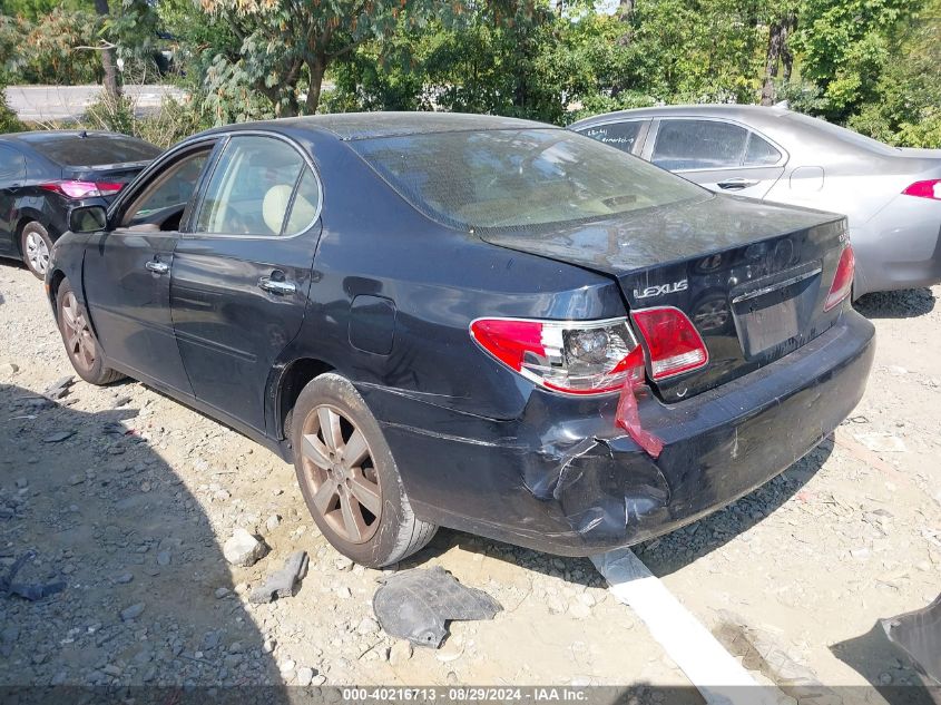 2005 Lexus Es 330 VIN: JTHBA30G355056902 Lot: 40216713