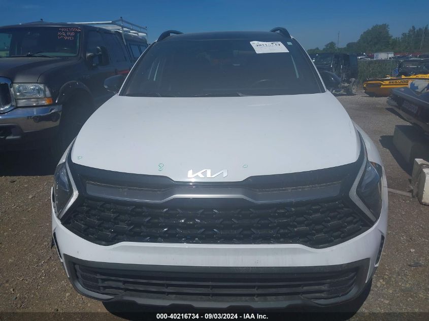 2023 Kia Sportage X-Line VIN: 5XYK6CAF9PG044871 Lot: 40216734