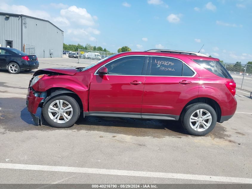 2011 Chevrolet Equinox 1Lt VIN: 2CNALDEC8B6406023 Lot: 40216790