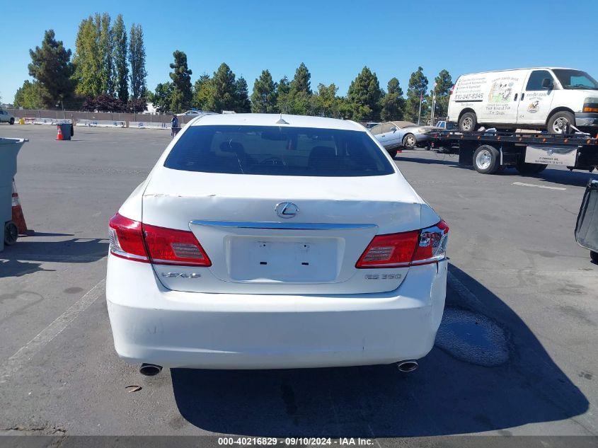 2010 Lexus Es 350 VIN: JTHBK1EG1A2409482 Lot: 40216829