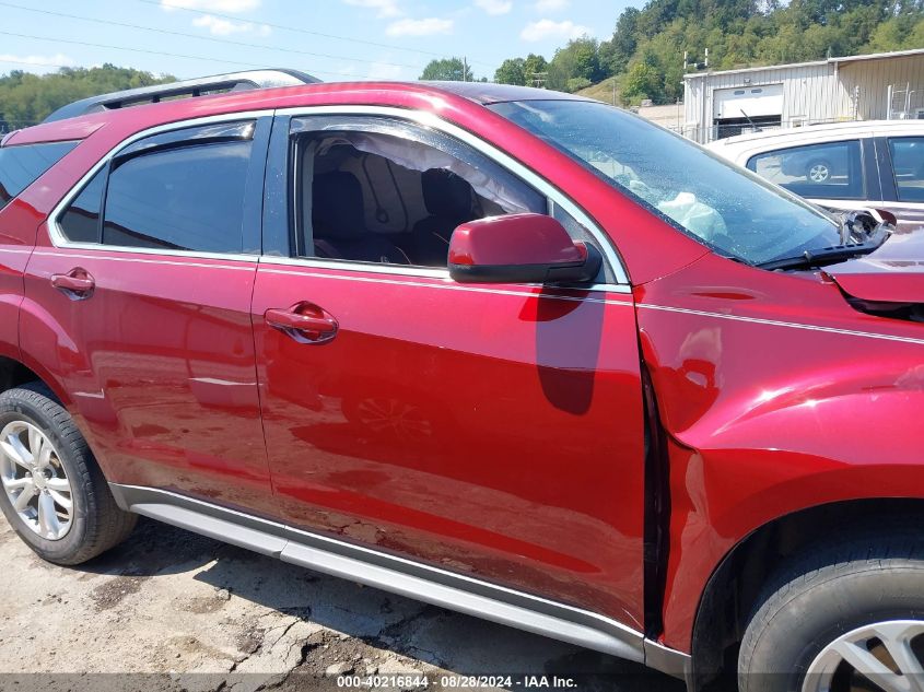 2017 Chevrolet Equinox Lt VIN: 2GNALCEK6H1598867 Lot: 40216844