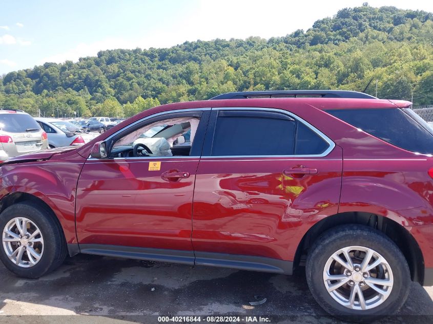 2017 Chevrolet Equinox Lt VIN: 2GNALCEK6H1598867 Lot: 40216844