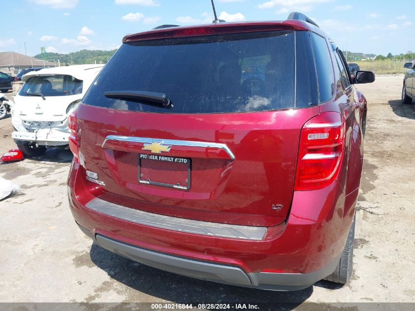 2017 Chevrolet Equinox Lt VIN: 2GNALCEK6H1598867 Lot: 40216844