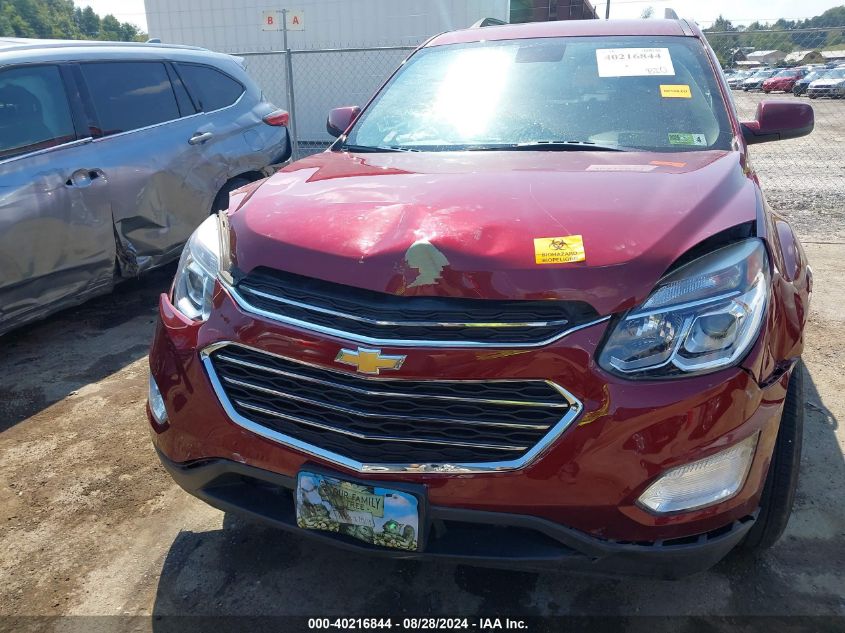 2017 Chevrolet Equinox Lt VIN: 2GNALCEK6H1598867 Lot: 40216844