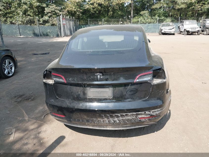 2020 Tesla Model 3 Standard Range Plus Rear-Wheel Drive/Standard Range Rear-Wheel Drive VIN: 5YJ3E1EA6LF629919 Lot: 40216854