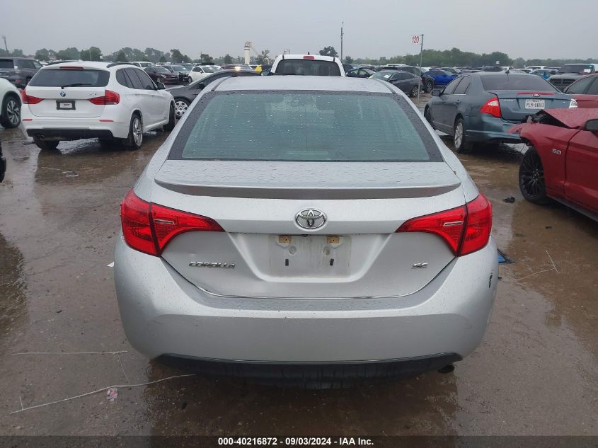 2018 Toyota Corolla Se VIN: 5YFBURHE7JP772052 Lot: 40216872