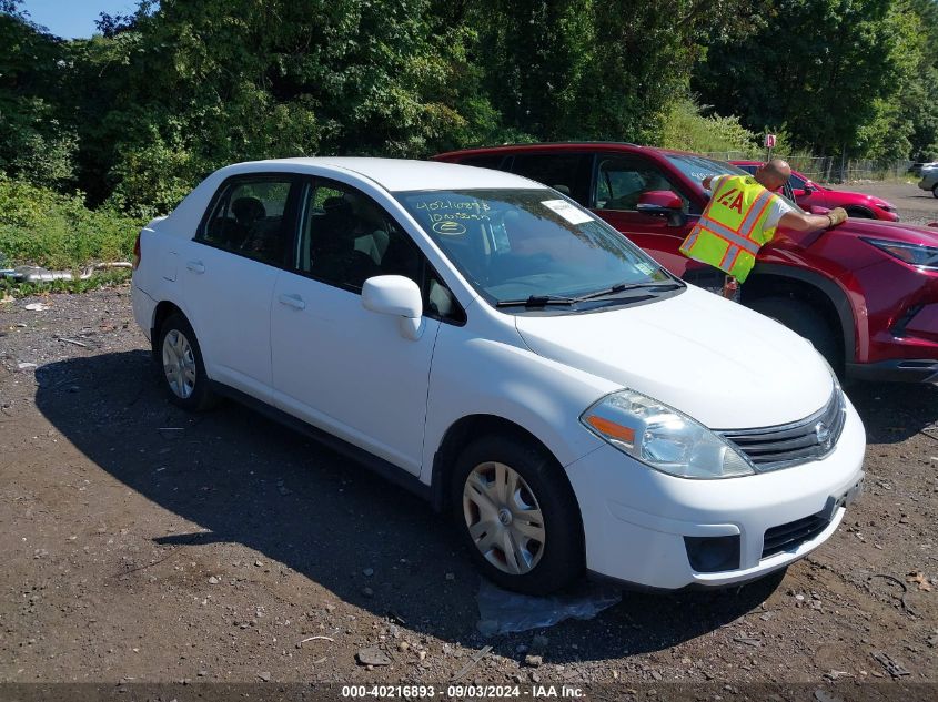 2010 Nissan Versa 1.8S VIN: 3N1BC1AP1AL372276 Lot: 40216893