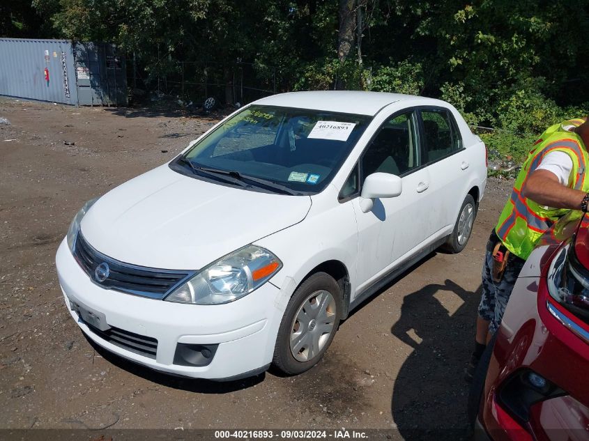 2010 Nissan Versa 1.8S VIN: 3N1BC1AP1AL372276 Lot: 40216893