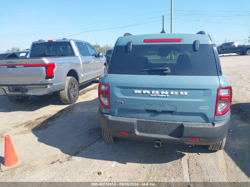 2022 Ford Bronco Sport Big Bend VIN: 3FMCR9B6XNRD19739 Lot: 40216914