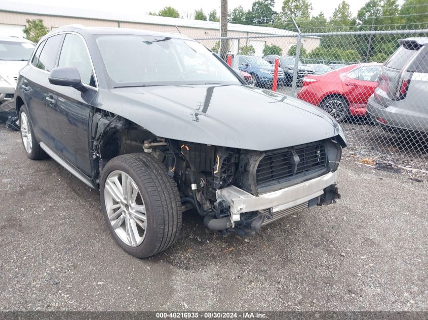 2018 Audi Q5 2.0T Premium/2.0T Tech Premium VIN: WA1BNAFY4J2248555 Lot: 40216935