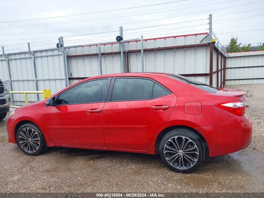 2015 Toyota Corolla S Plus VIN: 2T1BURHE6FC322495 Lot: 40216954