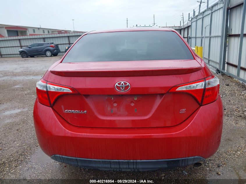 2015 TOYOTA COROLLA S PLUS - 2T1BURHE6FC322495