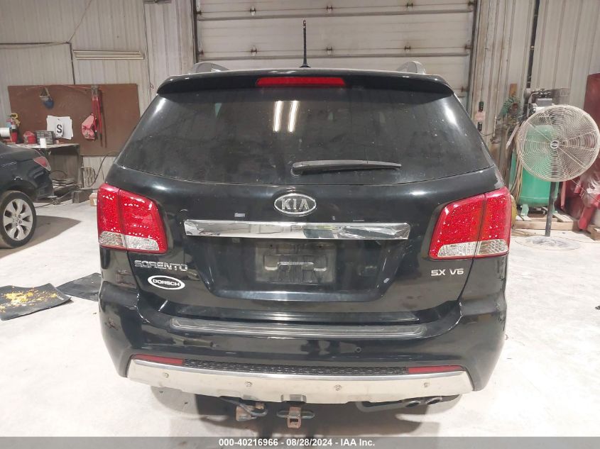 2012 Kia Sorento Sx V6 VIN: 5XYKWDA2XCG266753 Lot: 40216966