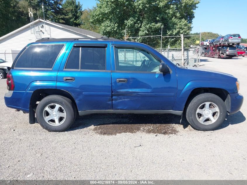 2006 Chevrolet Trailblazer Ls VIN: 1GNDT13S162214026 Lot: 40216974