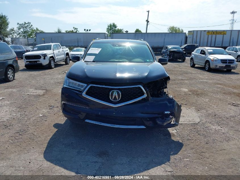 2018 Acura Mdx Technology Package Acurawatch Plus Pkg VIN: 5J8YD4H57JL009908 Lot: 40216981