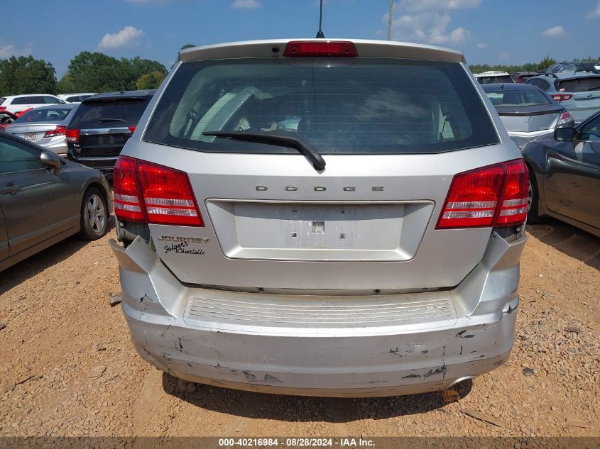 2012 Dodge Journey Se/Avp VIN: 3C4PDCABXCT203747 Lot: 40216984