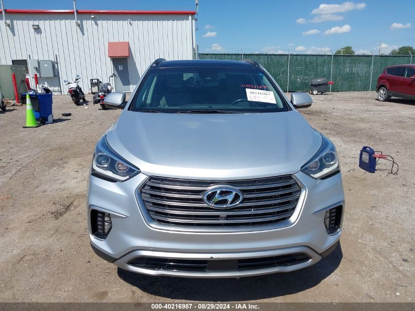 2019 Hyundai Santa Fe Xl Limited Ultimate VIN: KM8SR4HF7KU305890 Lot: 40216987