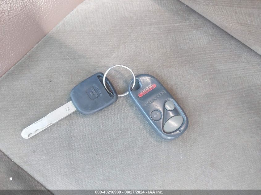 2002 Honda Cr-V Ex VIN: JHLRD78822C083465 Lot: 40216989