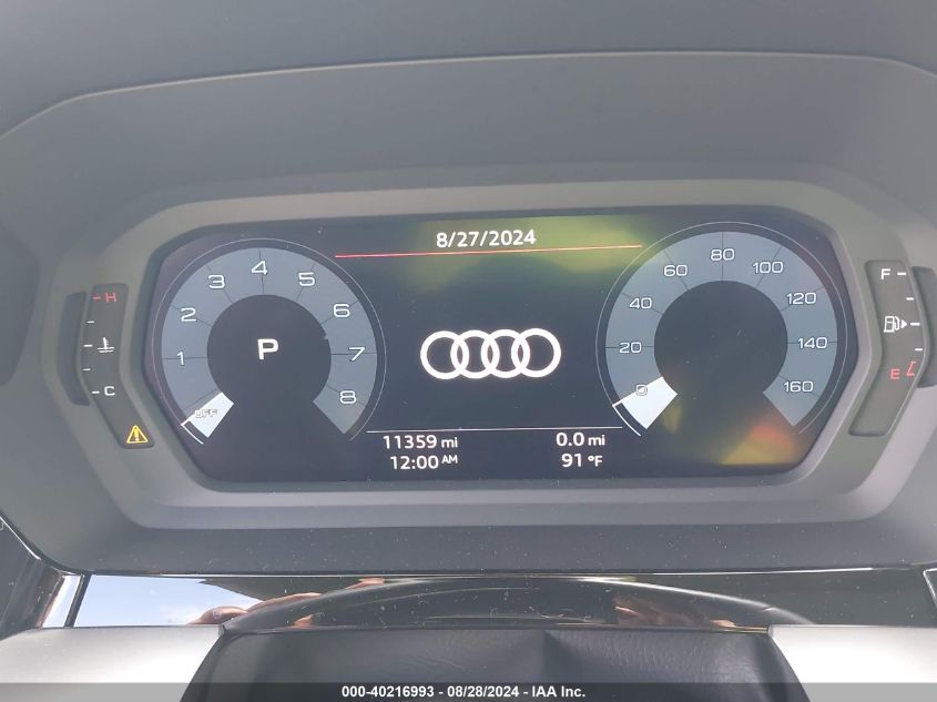 2022 Audi A3 Premium 40 Tfsi Front-Wheel Drive S Tronic VIN: WAUAUDGY6NA088353 Lot: 40216993