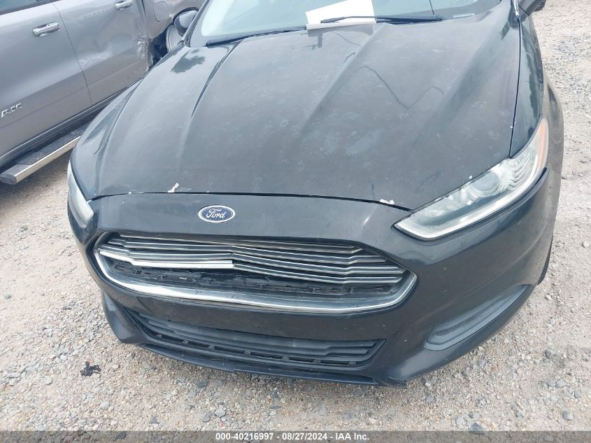 2013 Ford Fusion S VIN: 3FA6P0G79DR342745 Lot: 40216997