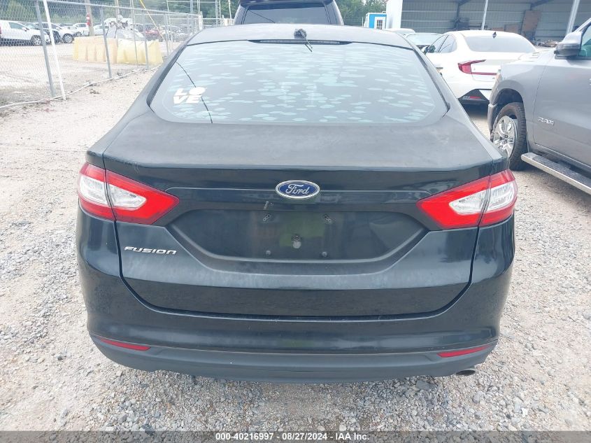 2013 FORD FUSION S - 3FA6P0G79DR342745