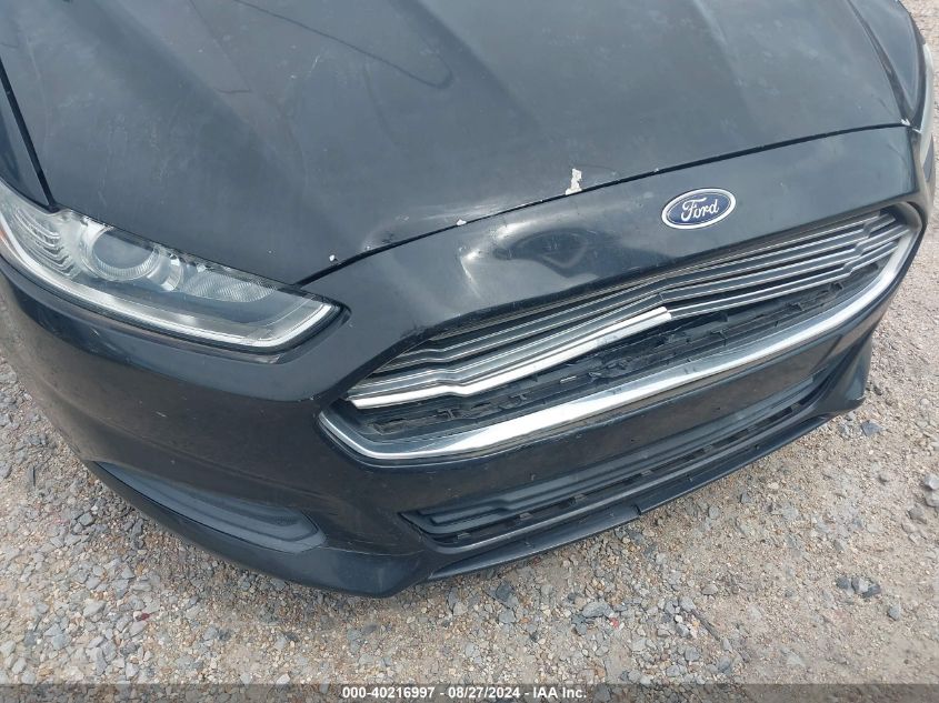 2013 FORD FUSION S - 3FA6P0G79DR342745