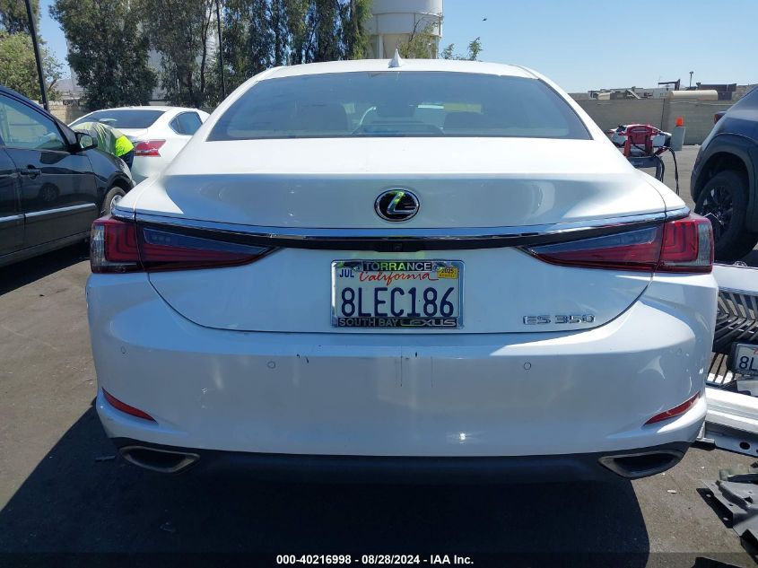 2019 Lexus Es 350 VIN: 58ABZ1B17KU040344 Lot: 40216998