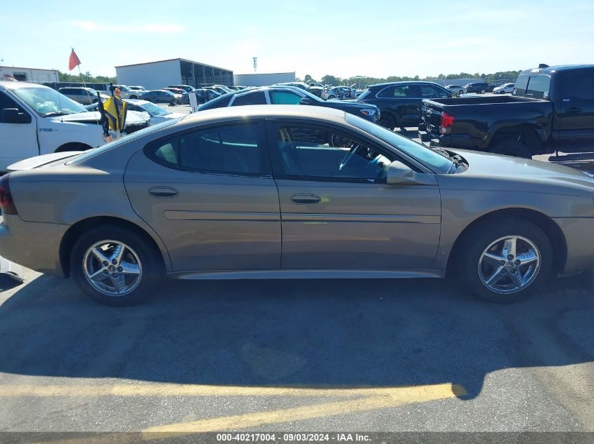 2006 Pontiac Grand Prix VIN: 2G2WP552361299014 Lot: 40217004