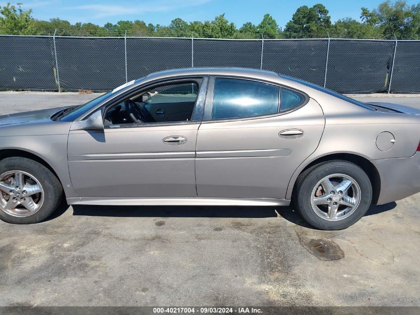 2006 Pontiac Grand Prix VIN: 2G2WP552361299014 Lot: 40217004