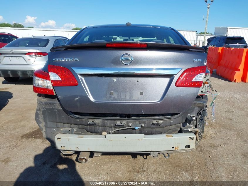 2015 Nissan Sentra Sr VIN: 3N1AB7AP4FY286990 Lot: 40217006