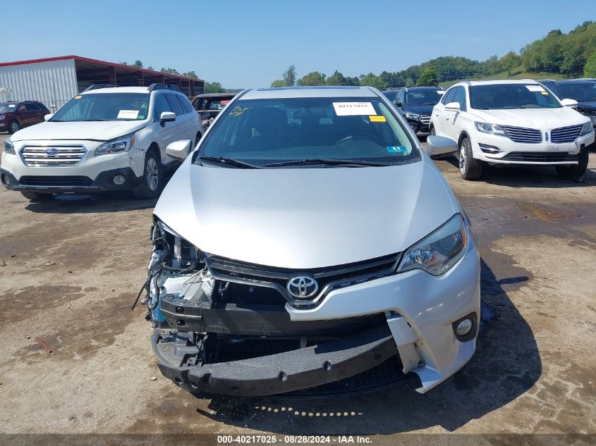 2014 Toyota Corolla Le Premium VIN: 2T1BURHE2EC041468 Lot: 40217025