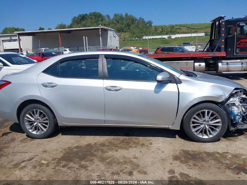 2014 Toyota Corolla Le Premium VIN: 2T1BURHE2EC041468 Lot: 40217025