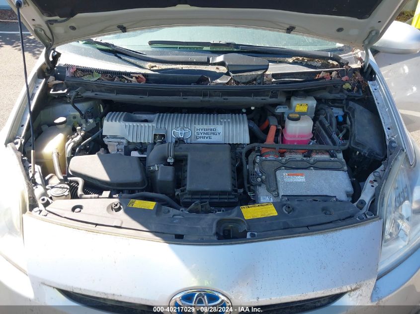 2010 Toyota Prius Ii VIN: JTDKN3DU1A0201576 Lot: 40217029