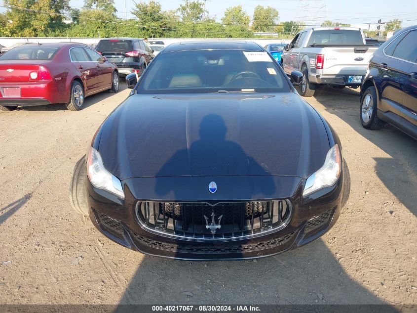 2014 Maserati Quattroporte S Q4 VIN: ZAM56RRA0E1126070 Lot: 40217067