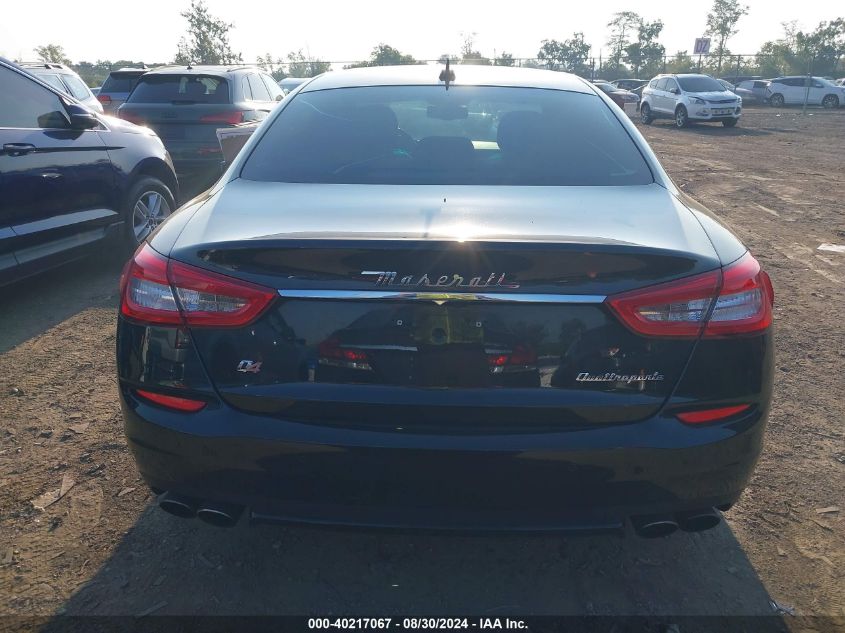 2014 Maserati Quattroporte S Q4 VIN: ZAM56RRA0E1126070 Lot: 40217067