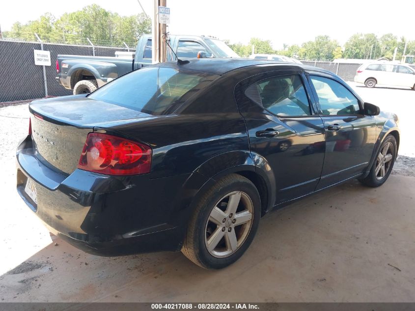 2013 Dodge Avenger Se VIN: 1C3CDZAB0DN643306 Lot: 40217088