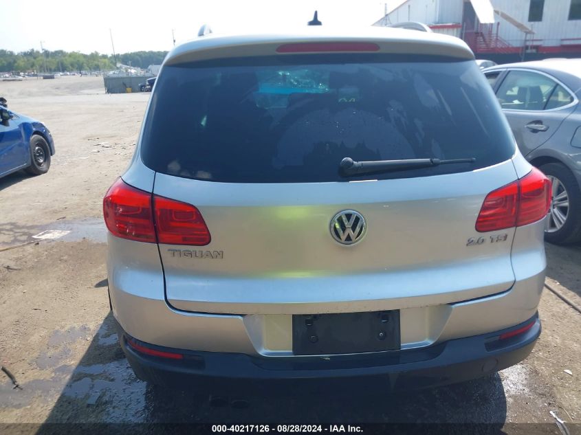 WVGAV7AXXFW511713 2015 Volkswagen Tiguan Se