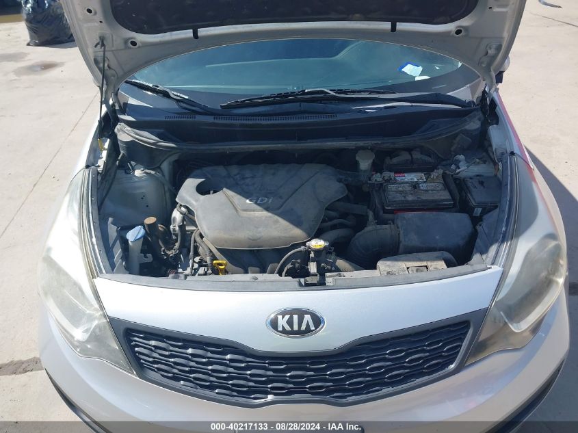 2014 Kia Rio Lx VIN: KNADM4A31E6400141 Lot: 40217133