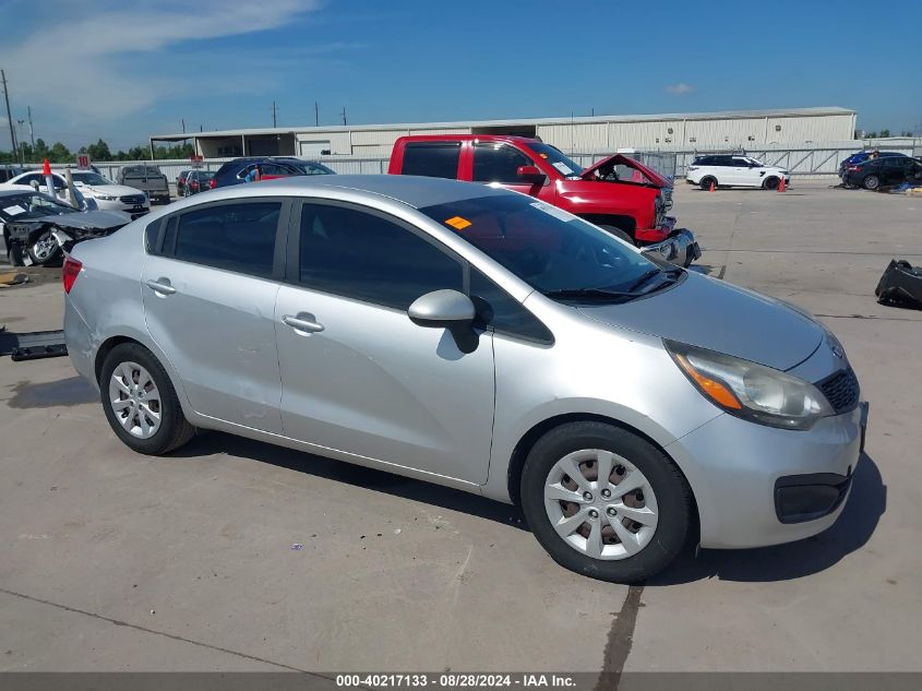 2014 Kia Rio Lx VIN: KNADM4A31E6400141 Lot: 40217133