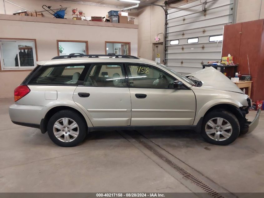 2005 Subaru Outback 2.5I VIN: 4S4BP61C857318748 Lot: 40217158