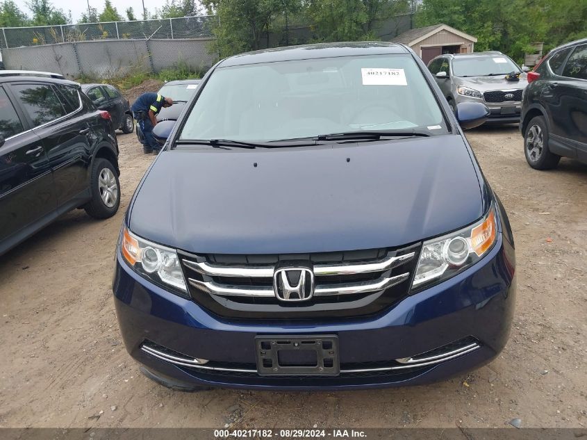 2016 Honda Odyssey Se VIN: 5FNRL5H34GB124567 Lot: 40217182