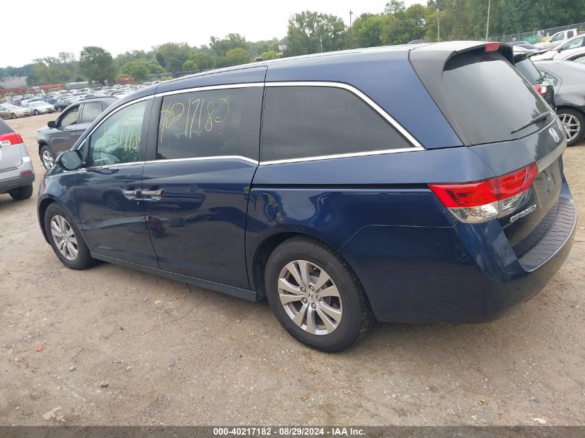 2016 Honda Odyssey Se VIN: 5FNRL5H34GB124567 Lot: 40217182