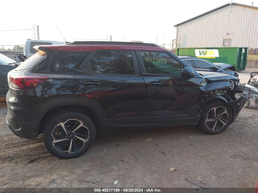 2021 Chevrolet Trailblazer Fwd Rs VIN: KL79MTSL8MB004650 Lot: 40217198